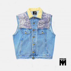 Veste en jeans sans manche...