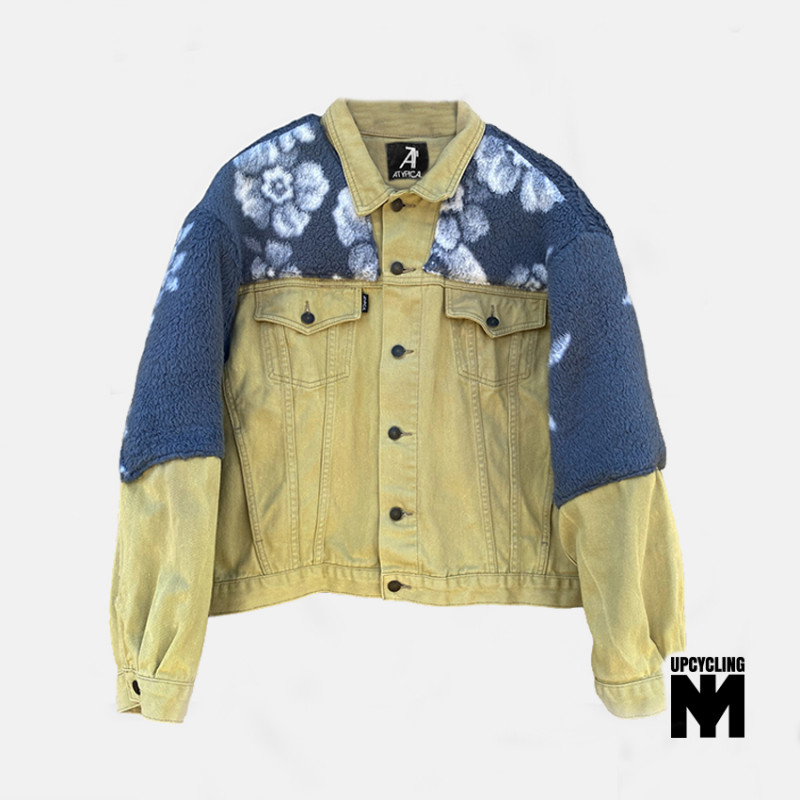 Veste en jeans Upcyclée ATYPICAL Veste en jeans Upcyclée ATYPICAL