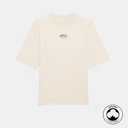 T-Shirt Bio Oversize ATPCL. Bordeaux